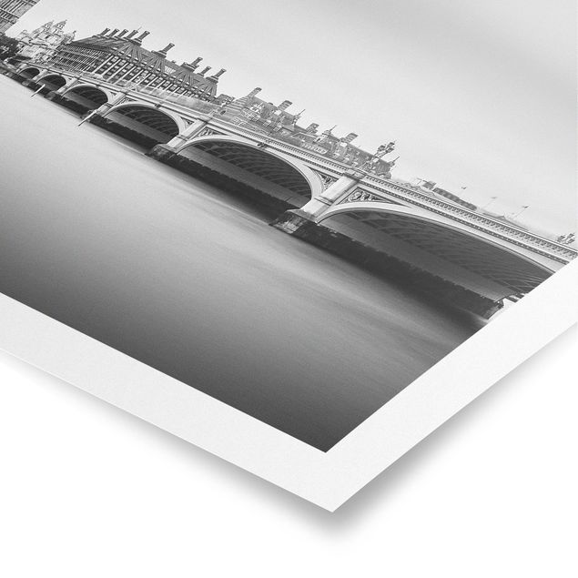 Poster - Ponte di Westminster e il Big Ben - Orizzontale 2:3