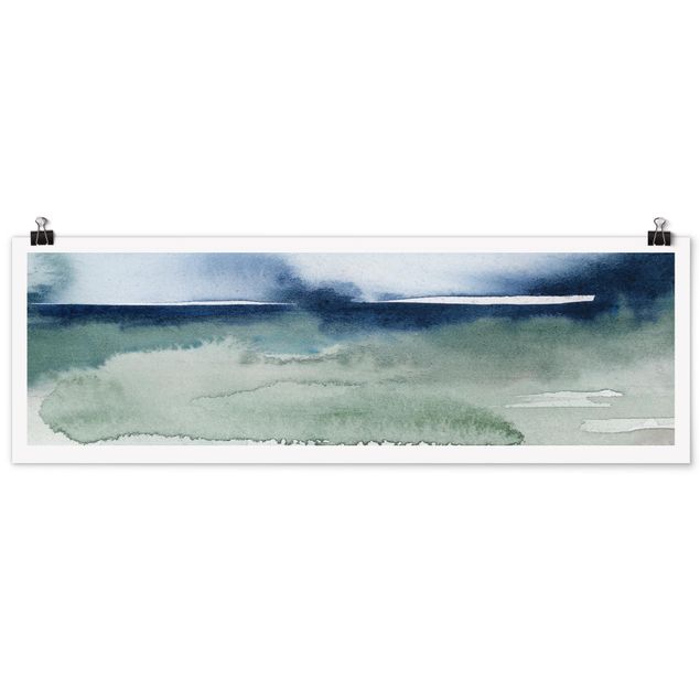 Poster - Ocean Waves I - Panorama formato orizzontale