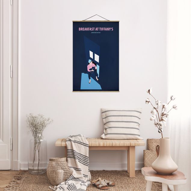 Foto su tessuto da parete con bastone - Poster del film Colazione da Tiffany - Verticale 3:2