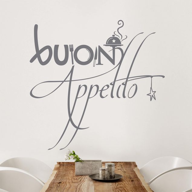 Adesivo murale No.SF358 Buon Appetito