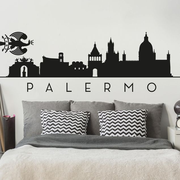 Adesivo murale Skyline Palermo