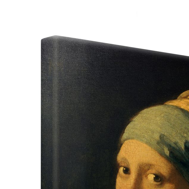 Quadri su tela - Jan Vermeer van Delft - Ragazza con l'orecchino di perla