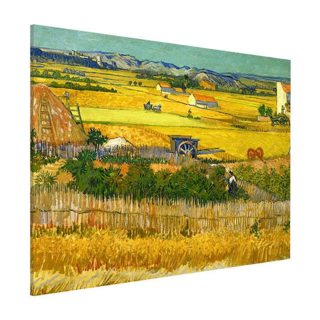 Lavagna magnetica per ufficio Vincent Van Gogh - Il raccolto