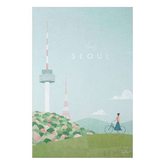 Stampa su alluminio - Poster di viaggio - Seul