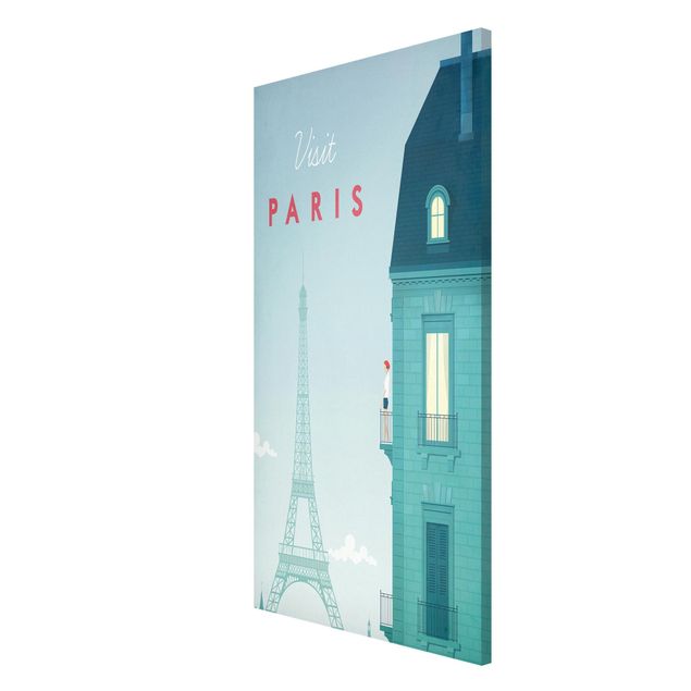 Lavagna magnetica - Poster Viaggio - Parigi - Formato verticale 4:3
