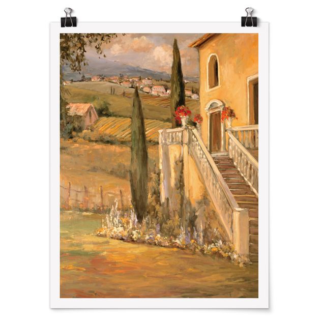 Poster - Campagna italiana - Porch - Verticale 4:3