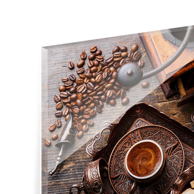 Paraschizzi in vetro - Turkish Coffee