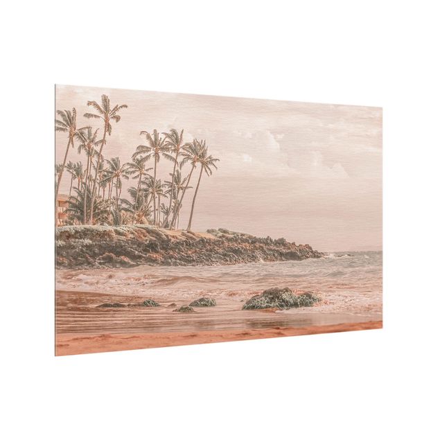 Paraschizzi in vetro - Aloha spiaggia alle Hawaii - Formato orizzontale 3:2