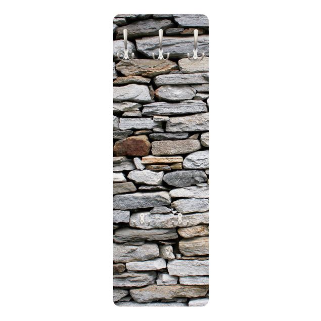 Appendiabiti effetto pietra - Muro pietre africano