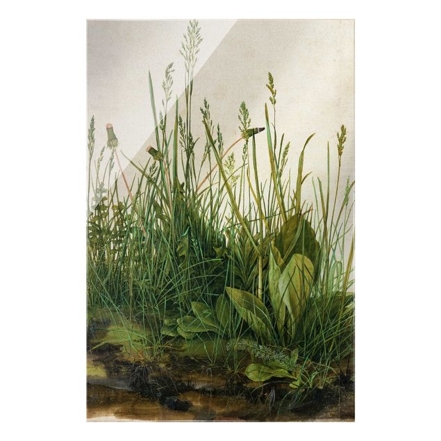 Quadro in vetro - Albrecht Durer - The Great Lawn - Verticale 3:2