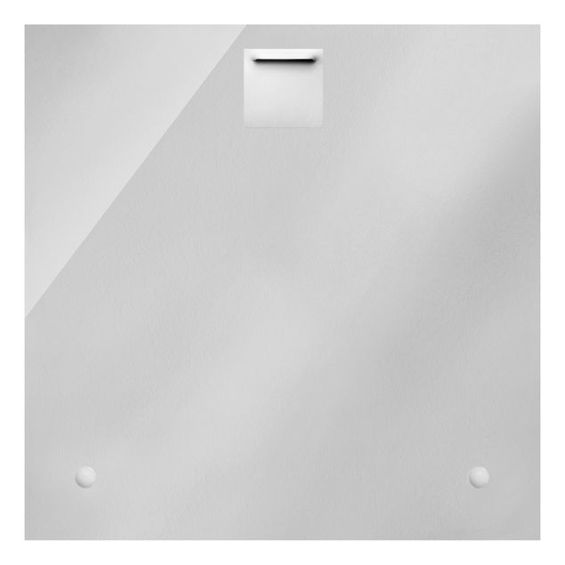 Quadro in vetro - Alfons Mucha - Fiore - Quadrato