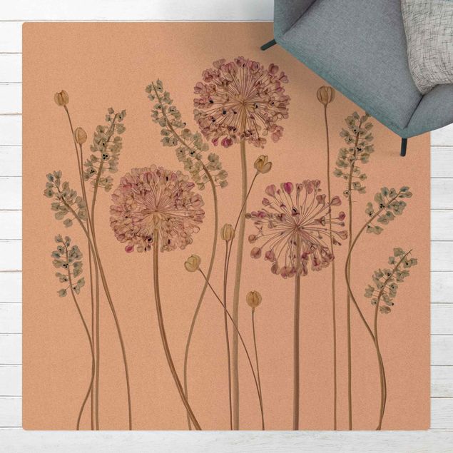 Tappeti moderni Illustrazione di Allium