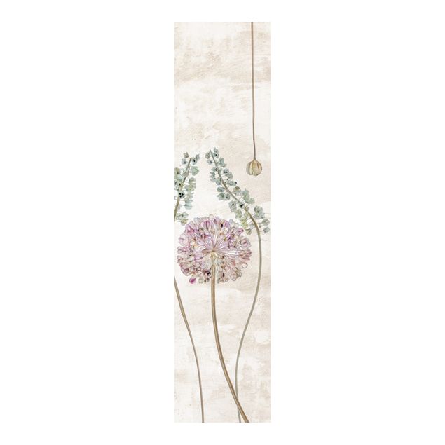 Set tende a pannello Illustrazione di Allium