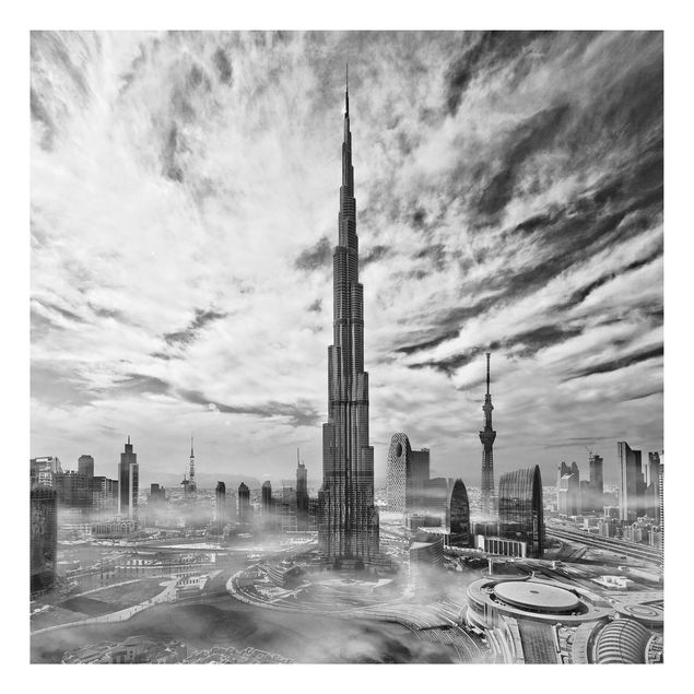 Quadro in alluminio - Dubai Super Skyline