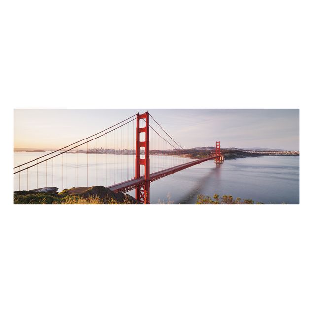 Quadro in alluminio - Golden Gate Bridge in San Francisco