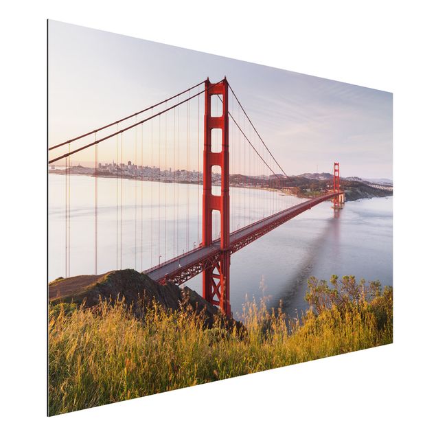 Quadro in alluminio - Golden Gate Bridge in San Francisco