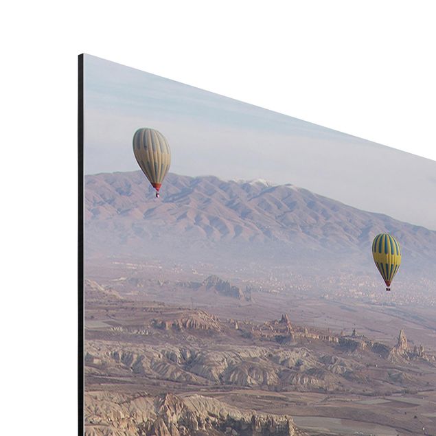 Quadro in alluminio - Hot Air Balloons Over Anatolia