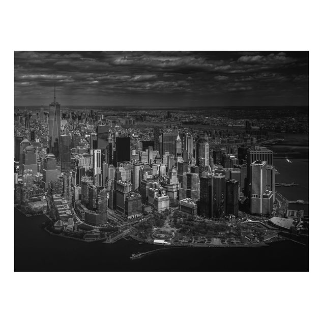 Quadro in alluminio - New York - Manhattan da The Air