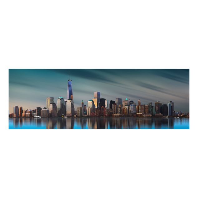 Quadro in alluminio - New York World Trade Center