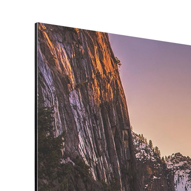 Quadro in alluminio - Sunset In Yosemite