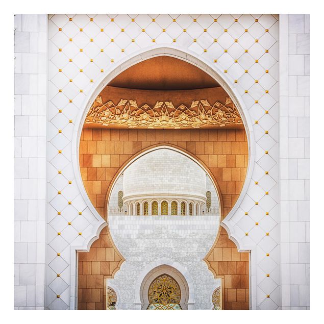 Quadro in alluminio - Gate Of Mosque