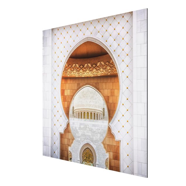 Quadro in alluminio - Gate Of Mosque