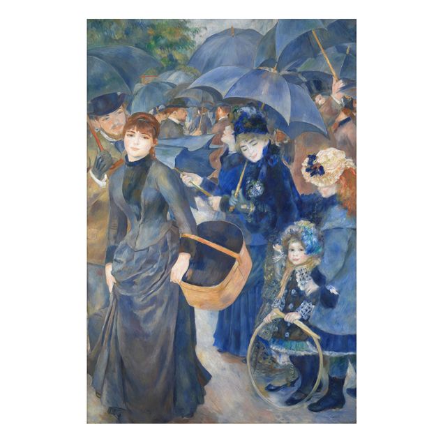 Quadro in alluminio - Auguste Renoir - Gli Ombrelli - Impressionismo