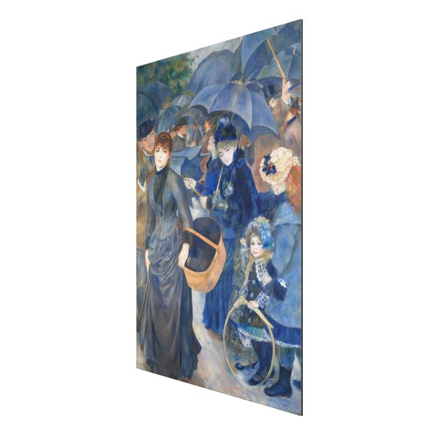 Quadro in alluminio - Auguste Renoir - Gli Ombrelli - Impressionismo