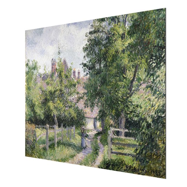 Quadro in alluminio - Camille Pissarro - Saint-Martin, vicino a Gisors - Impressionismo