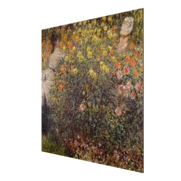 Quadro in alluminio - Claude Monet - Primavera sulla Senna - Impressionismo