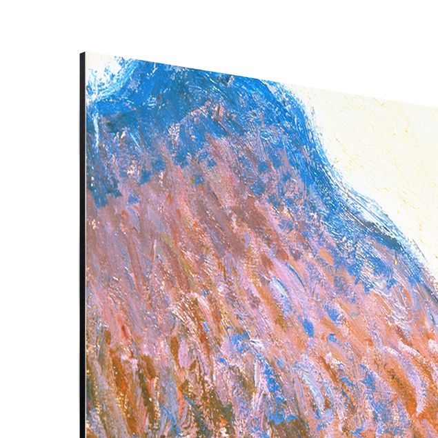 Quadro in alluminio - Claude Monet - Pagliaio alla Luce del Sole - Impressionismo