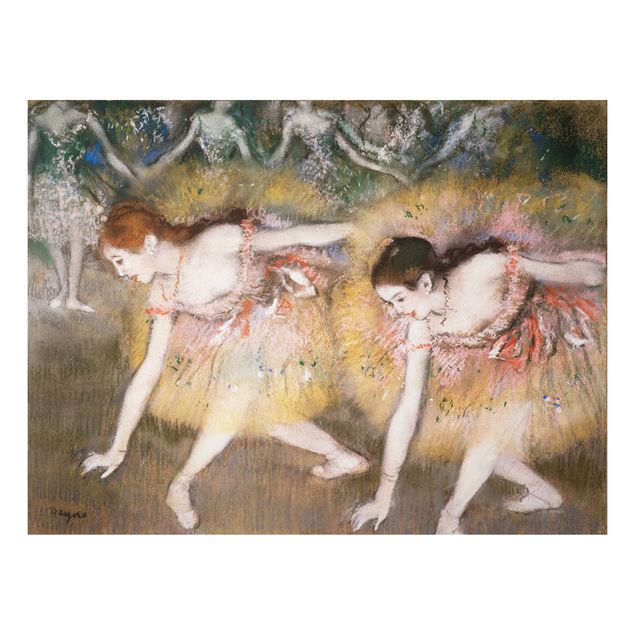 Quadro in alluminio - Edgar Degas - Ballerini Chinandosi - Impressionismo