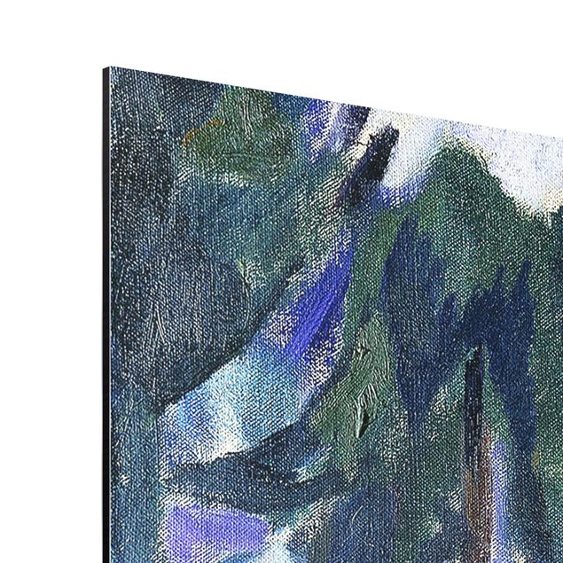 Quadro in alluminio - Edvard Munch - Primavera (Paio Amore sulla Riva) - Espressionismo