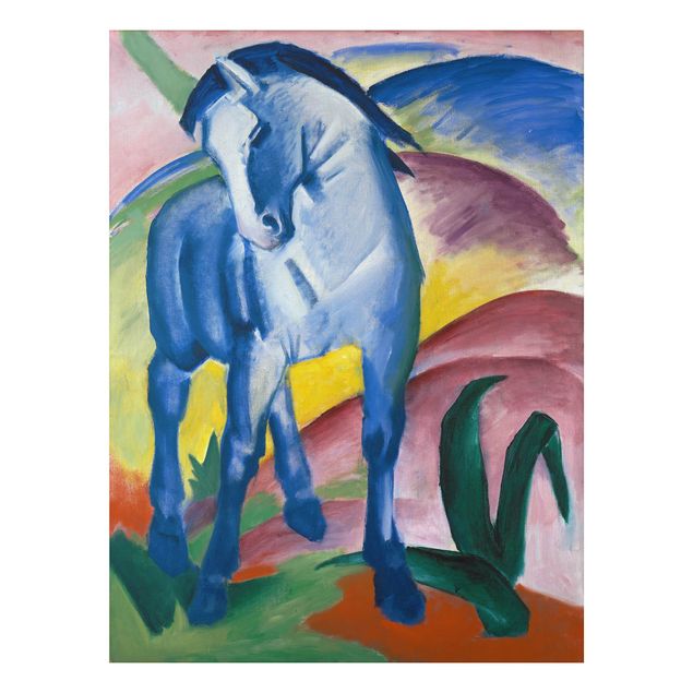 stampe animali Franz Marc - Cavallo blu I