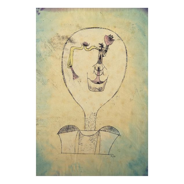 Abstrakte Kunst Paul Klee - Il germoglio del sorriso