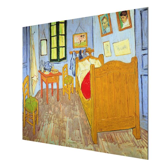 Quadro in alluminio - Vincent van Gogh - La Camera di Vincent ad Arles - Post-Impressionismo