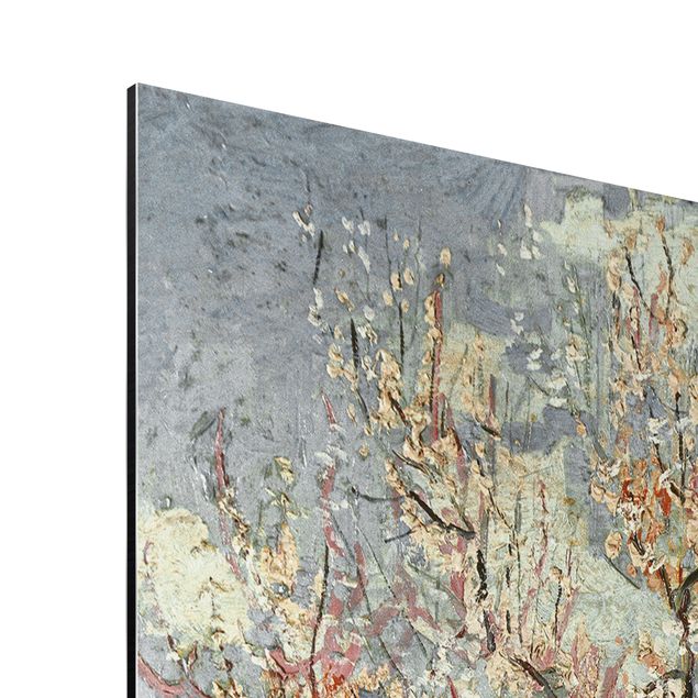 Quadro in alluminio - Vincent van Gogh - Fiori di Pesco - Post-Impressionismo