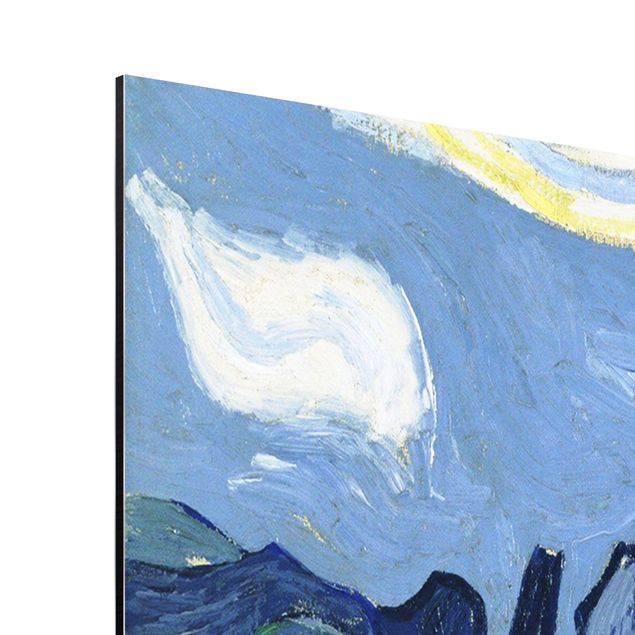 Quadro in alluminio - Vincent van Gogh - Gli Uliveti - Post-Impressionismo