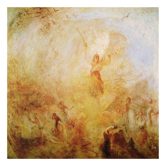 Quadro in alluminio - William Turner - L'angelo in piedi al Sole - Romanticismo