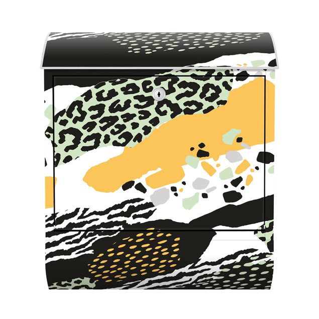 Cassetta postale - Animalprint Zebra Tiger Leopard Africa