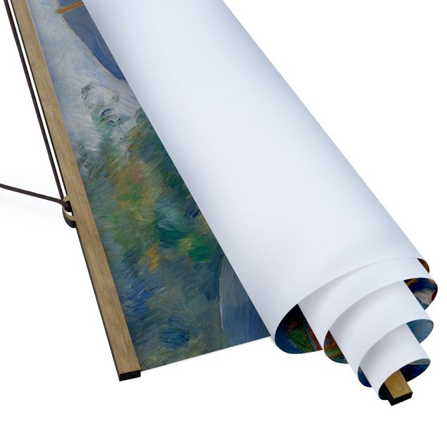 Quadro su tessuto con stecche per poster - Auguste Renoir - The Umbrellas - Verticale 2:1