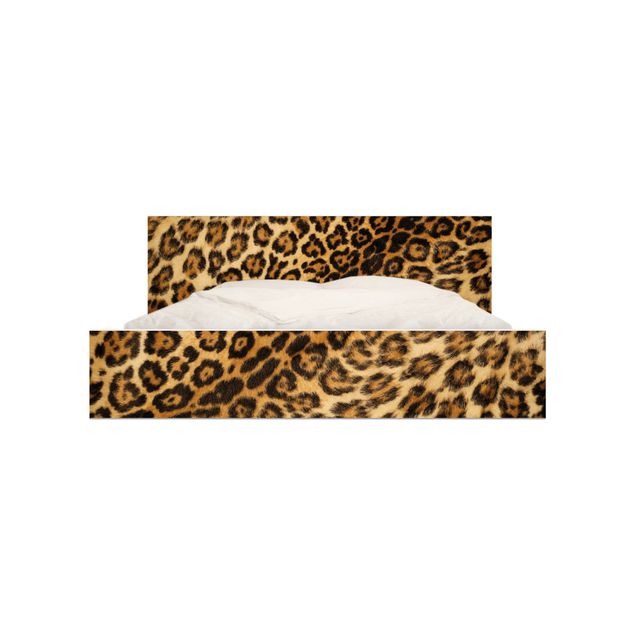 Carta adesiva per mobili IKEA - Malm Letto basso 140x200cm Jaguar Skin