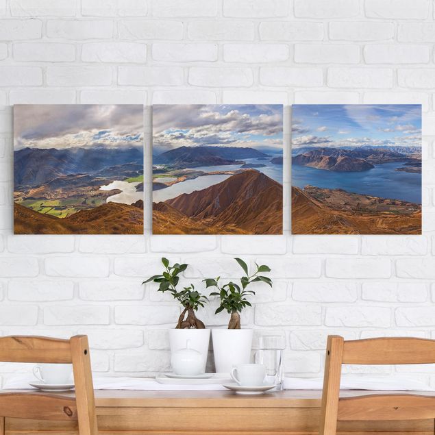 Quadri su tela paesaggio Roys Peak in Nuova Zelanda