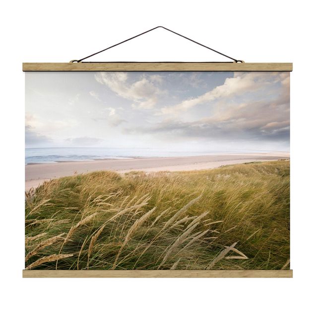 Foto su tessuto da parete con bastone - dune di sogno - Orizzontale 3:4