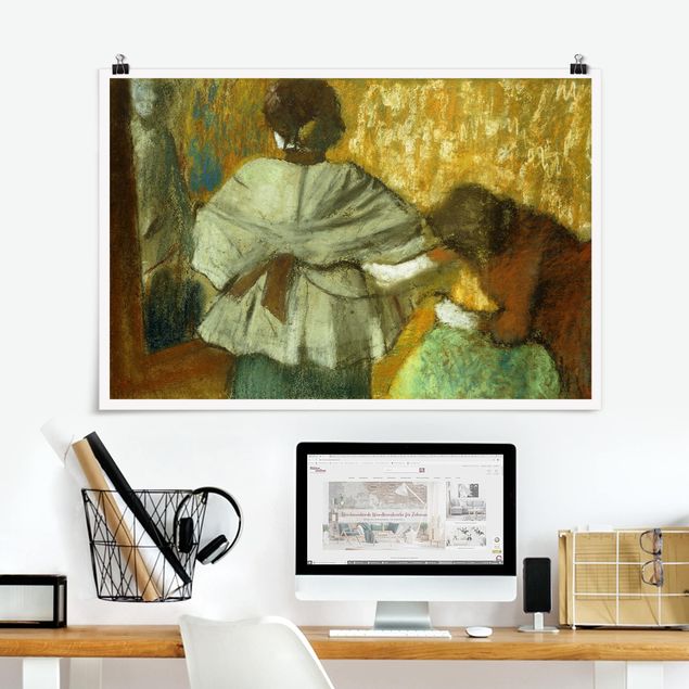 Poster - Edgar Degas - Milliner - Orizzontale 2:3