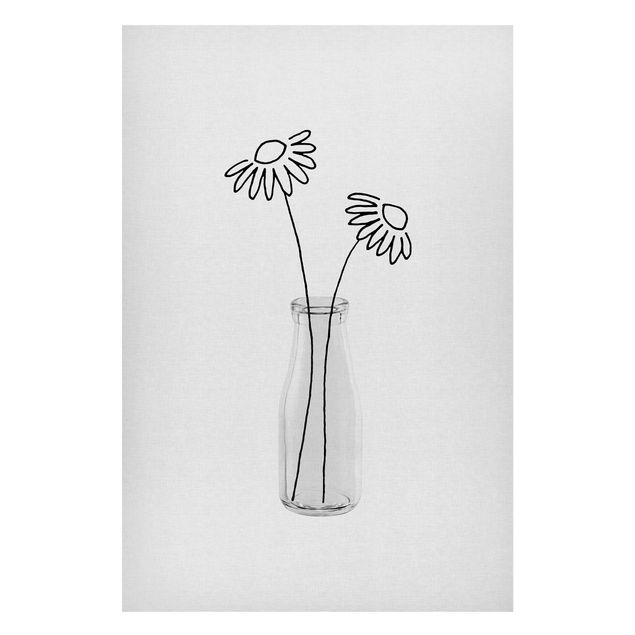 Lavagna magnetica - Natura morta di fiori