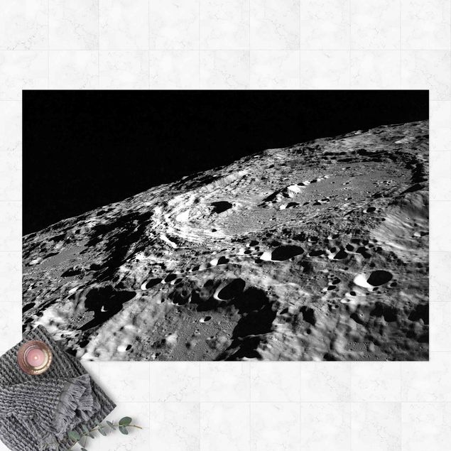 Tappeto da balcone Immagine della NASA Cratere lunare