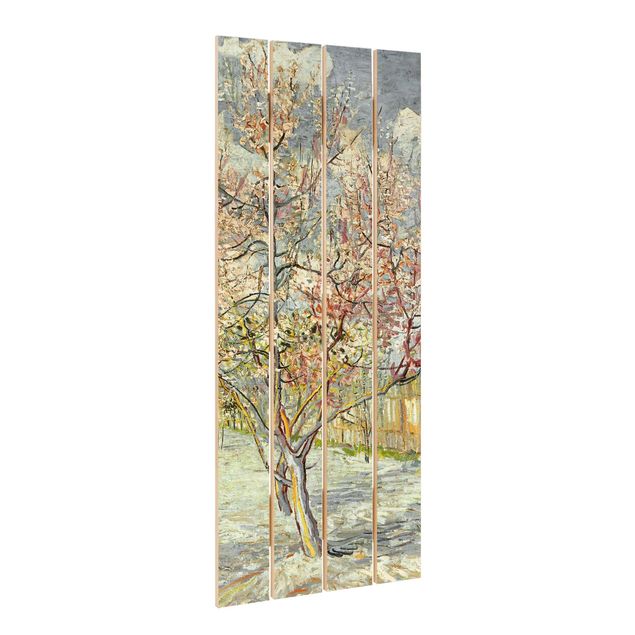 Stampa su legno - Vincent Van Gogh - Peach Blossom - Verticale 5:2