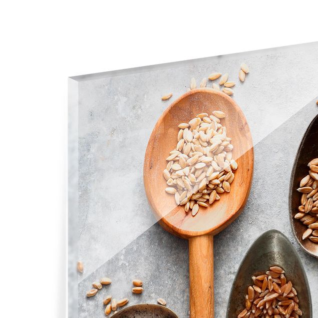 Paraschizzi in vetro - Cereal Grains Spoon
