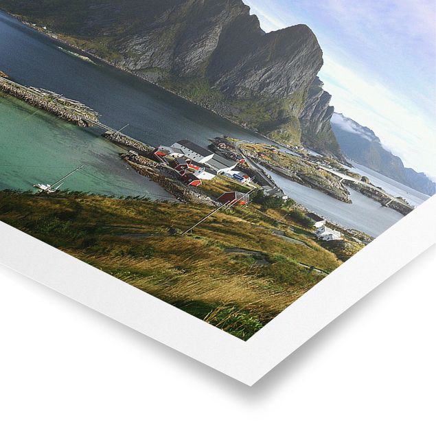 Poster - Nordic Paradise - Panorama formato orizzontale